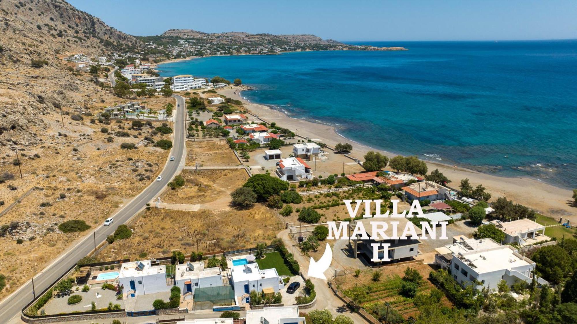 Villa Mariani II - In Lothiarika, Newly Renovated June 2024, Private Pool, Lindos 10 Min, Beach 120M Lardos Esterno foto